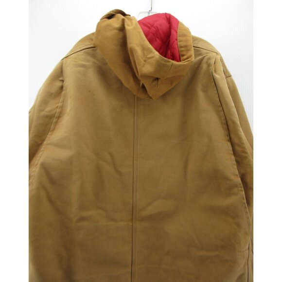 VINTAGE Carhartt Jacket XXL Blanket Lined Barn Chore Duck Canvas CO1 - Picture 10 of 16